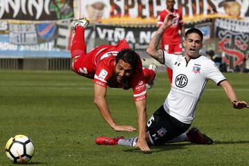 Tal como en el primer semestre, Fenando Saavedra fue uno de los puntos altos de La Calera. Como tal, lo bajaron a golpes. Anotó el descuento cementero.