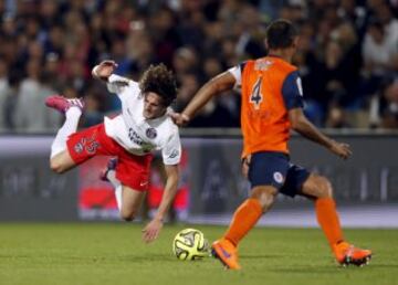 Adrien Rabiot y Hilton.