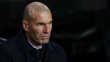 Zidane en el último Clásico.