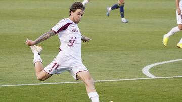 Álvaro Jiménez iguala a Ortuño como pichichi del Albacete