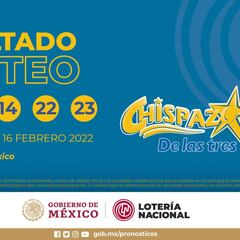 Resultados Lotería Nacional Chispazo hoy: ganadores y números premiados | 16 de febrero