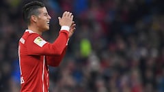 Heynckes: "James ha hecho un gran partido, eso espero de él"