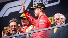 F1 - CANADA GRAND PRIX 2019
 
 VETTEL Sebastian (ger), Scuderia Ferrari SF90, portrait during the 2019 Formula One World Championship, Grand Prix of Canada from June 6 to 9 in Montreal - Photo Alexandre Guillaumot / DPPI
 
 
 09/06/2019