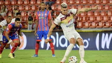 Partido de Liga BetPlay entre Deportes Tolima y Unión Magdalena