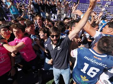 Vrac Quesos Entrepinares, campe¨®n de la Copa del Rey tras ganar, 3-27, a Inexo El Salvador.