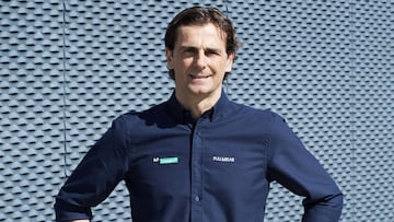 SAN SEBASTIAN DE LOS REYES, SPAIN - FEBRUARY 25: Pedro de la Rosa attends the Movistar F1 new season presentation at El Jarama Circuit on February 25, 2019 in San Sebastian de los Reyes, Spain. (Photo by Carlos R. Alvarez/WireImage)