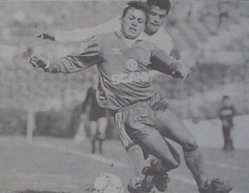 El entrenador de Audax Italiano se destacó como puntero de Universidad de Chile, en los '80.