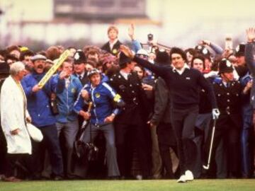 Severiano Ballesteros ganó su primer Open Británico en 1979: fue el campeón más joven del siglo. 