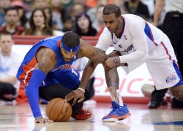 Chris Paul y Josh Smith.