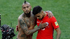 Las postales del duelo entre Chile y Australia
