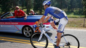 El ciclista del UnitedHealthCare Daniel Summerhill, en una imagen de archivo.