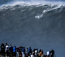 Nazaré: las olas gigantes más imponentes del "Gran viernes"
