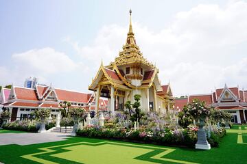 En este templo budista se realizó el funeral por Vichai Srivaddhanaprabha, dueño del Leicester y fundador de la empresa de Duty-free King Power.