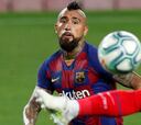 El esfuerzo de Vidal otra vez no fue suficiente para el Barcelona