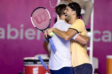 Grigor Dimitrov fue el gran ganador de la noche con una espectacular remontada.