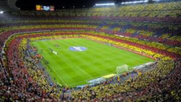 El Camp Nou se vestir&aacute; de gala para llevar en volandas al equipo hacia un nuevo t&iacute;tulo de Liga. 
 