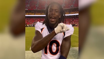 Denver Broncos wide receiver Jerry Jeudy addressed his behavior in a video that went viral in response to Steve Smith Sr.’s comments that he’s “just another guy”.