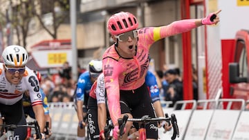 Marijn van den Berg, ganador de la etapa 4 de la Vuelta a Cataluña.