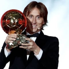 Modric, ganador del Balón de Oro