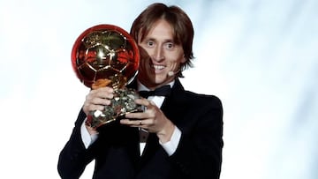 Modric, ganador del Balón de Oro