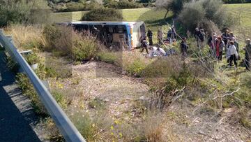 Accidente en un autobús del IMSERSO en Mallorca: hay al menos 24 heridos