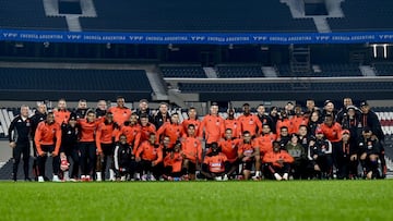 Colombia entrenó en Buenos Aires