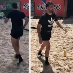 Diego Costa ya se ejercita en su pretemporada en solitario