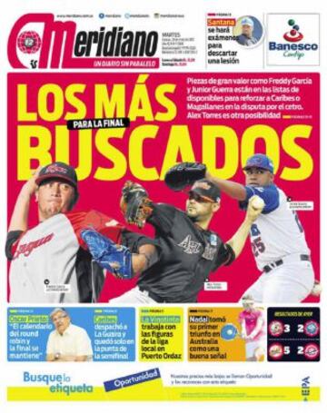 Portadas de la prensa deportiva