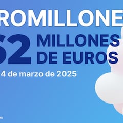 Euromillones: comprobar los resultados del sorteo de hoy, viernes 14 de marzo