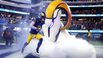 Quarterback Matthew Stafford had set off alarm bells in the Los Angeles Rams’ entourage after suffering a hamstring strain.