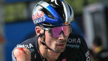 El mal de ojo a Primoz Roglic en el Tour de Francia