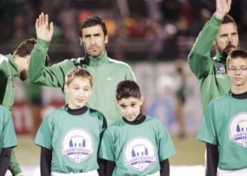 Último partido profesional para Raúl González Blanco.