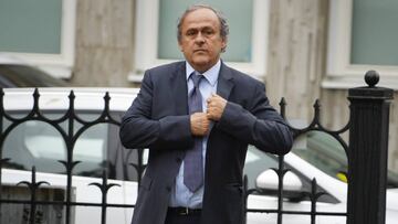 Platini: "No he estado arrestado en Par¨ªs como se dijo por ah¨ª"
