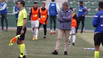 Pellegrini, ante el Elche. 