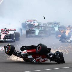 Alfa Romeo confirm Zhou Guanyu ‘conscious’ after huge British GP crash