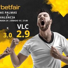 UD Las Palmas vs. Valencia CF: horario, TV, estadísticas, clasificación y pronósticos