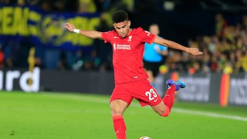 Luis Díaz, extremo colombiano de Liverpool.