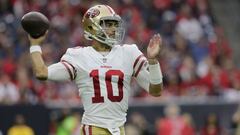 Jimmy Garoppolo con los 49ers