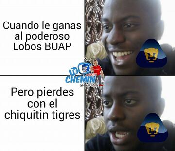 Tras perder, los memes acaban con Pumas y Chivas