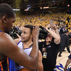 ¿Qué dijo Stephen Curry a Kevin Durant tras el séptimo partido?