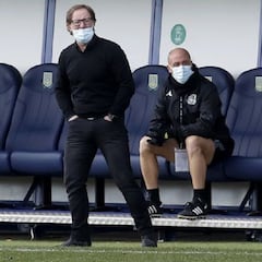 El Alcorcón se agarra con los números de Anquela