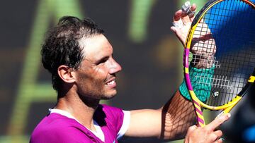 Nadal: "Mi f¨ªsico respondi¨® a nivel de impacto y de salvar bolas"