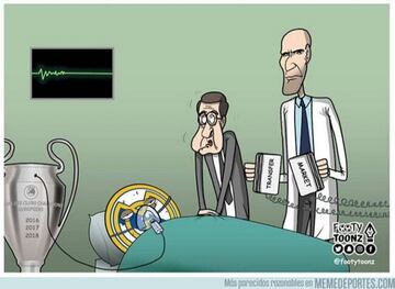 Benzema protagonista de los memes del Real Madrid - Eibar