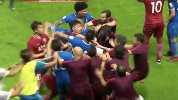 Oscar: 8 partidos de sanción por esta pelea en la liga china