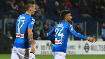 Serie A is in Napoli's hands, says Insigne