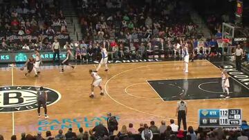 Resumen del Brooklyn Nets - New York Knicks de la NBA