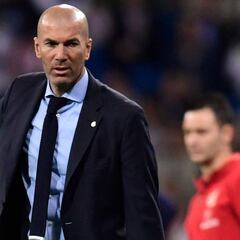 Zidane: "¿Arrepentido de no traer a Kepa? No, a media temporada no necesito un portero"