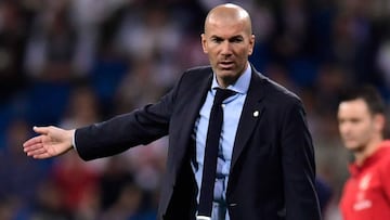 Zidane: "¿Arrepentido de no traer a Kepa? No, a media temporada no necesito un portero"
