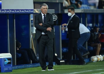 Carlo Ancelotti, entrenador del Real Madrid.