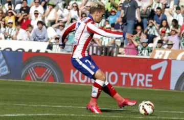 Griezmann marca el 1-0.